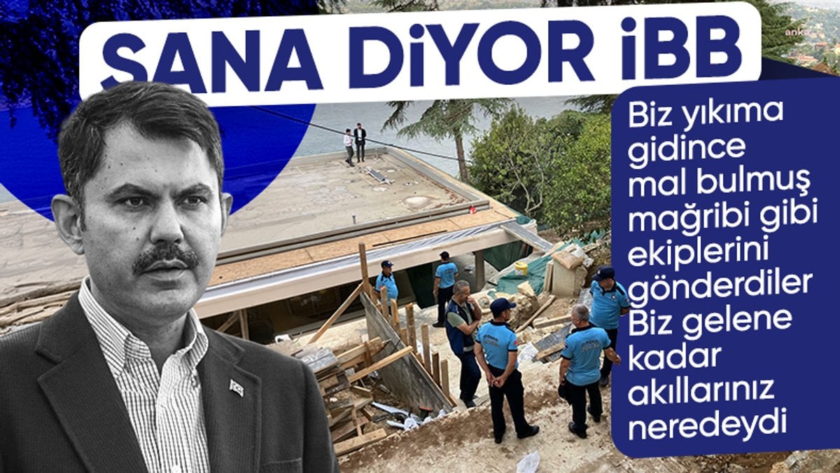Murat Kurum, Vaniköy’deki kaçak yapı hakkında konuştu: Uyarılarımızı görmemizlikten geldiler