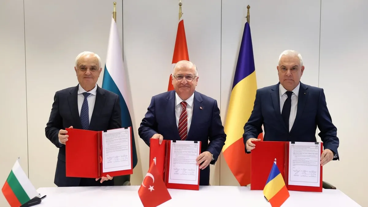 Türkiye, Romanya ve Bulgaristan arasında askeri faaliyetleri kapsayan Niyet Mektubu imzalandı