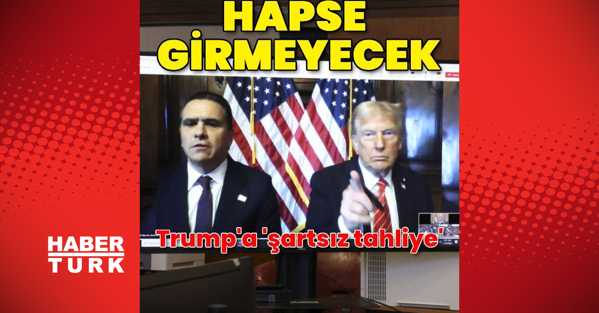 Donald Trump’ın sus payı davasında şartsız tahliye kararı çıktı