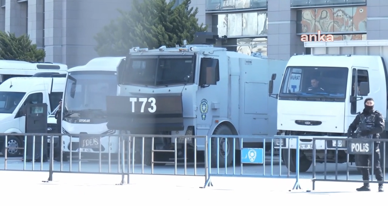 İmamoğlu’nun ifade vereceği Çağlayan Adliyesi’nde olağanüstü önlemler şimdiden başladı