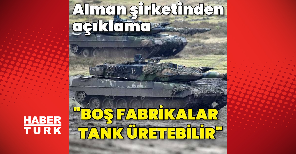 Rheinmetall: Volkswagen’ın boş kalacak fabrikalarında tank üretilebilir